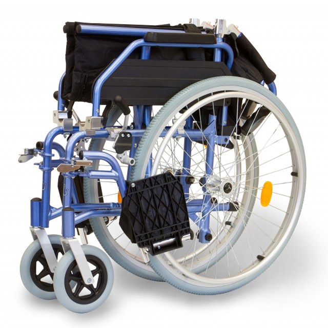 Aktiv X2 Lite Aluminium Self Propel Wheelchair - Folded