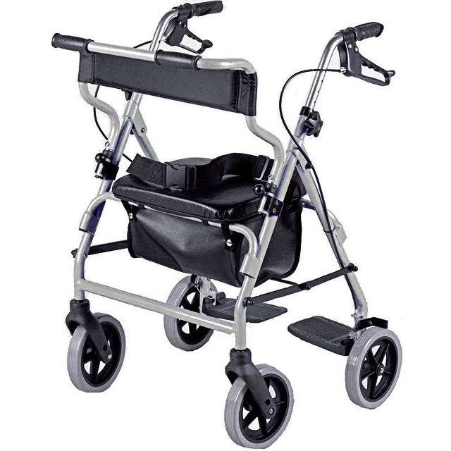 2 in 1 Rollator and Transit Chair