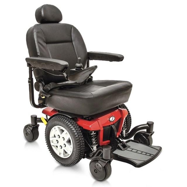 Pride Jazzy 600 ES Power Chair - Red