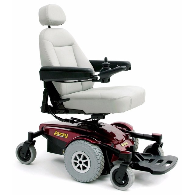 Pride Jazzy Select 6 Power Chair - Red