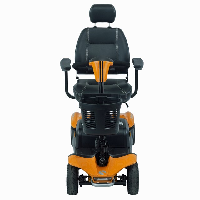 Electric Mobility Vista DX - Sunset Orange - Head On View