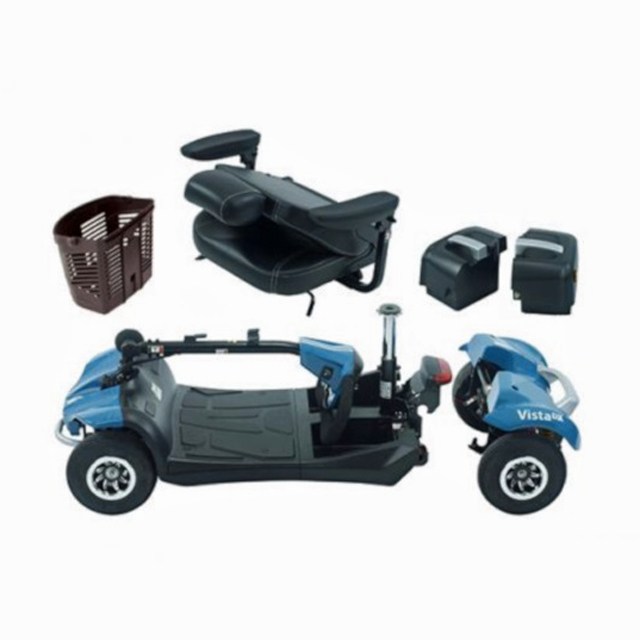 Electric Mobility Vista DX- Oxford Blue - Disassembled