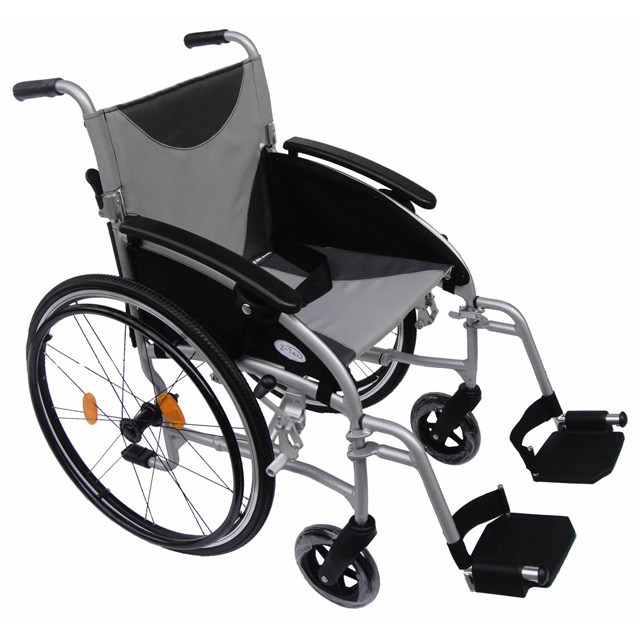 Z-Tec Lightweight Folding Aluminium Self Propelled Wheelchair