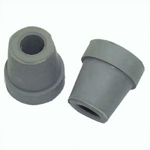 16mm - ⅝ inch Grey Rubber Ferrule - For Quad Canes