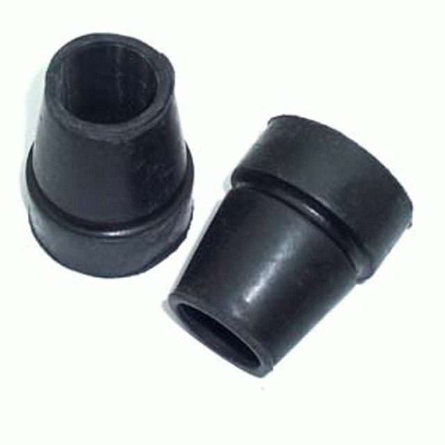 23mm - ⅞ inch Black Rubber Ferrule - For Folding Canes