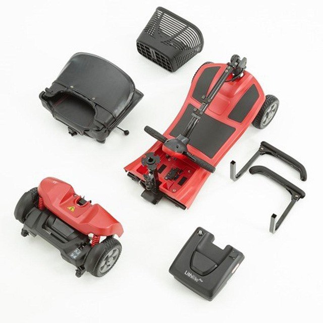 Lithilite Pro Boot Scooter - Disassembled